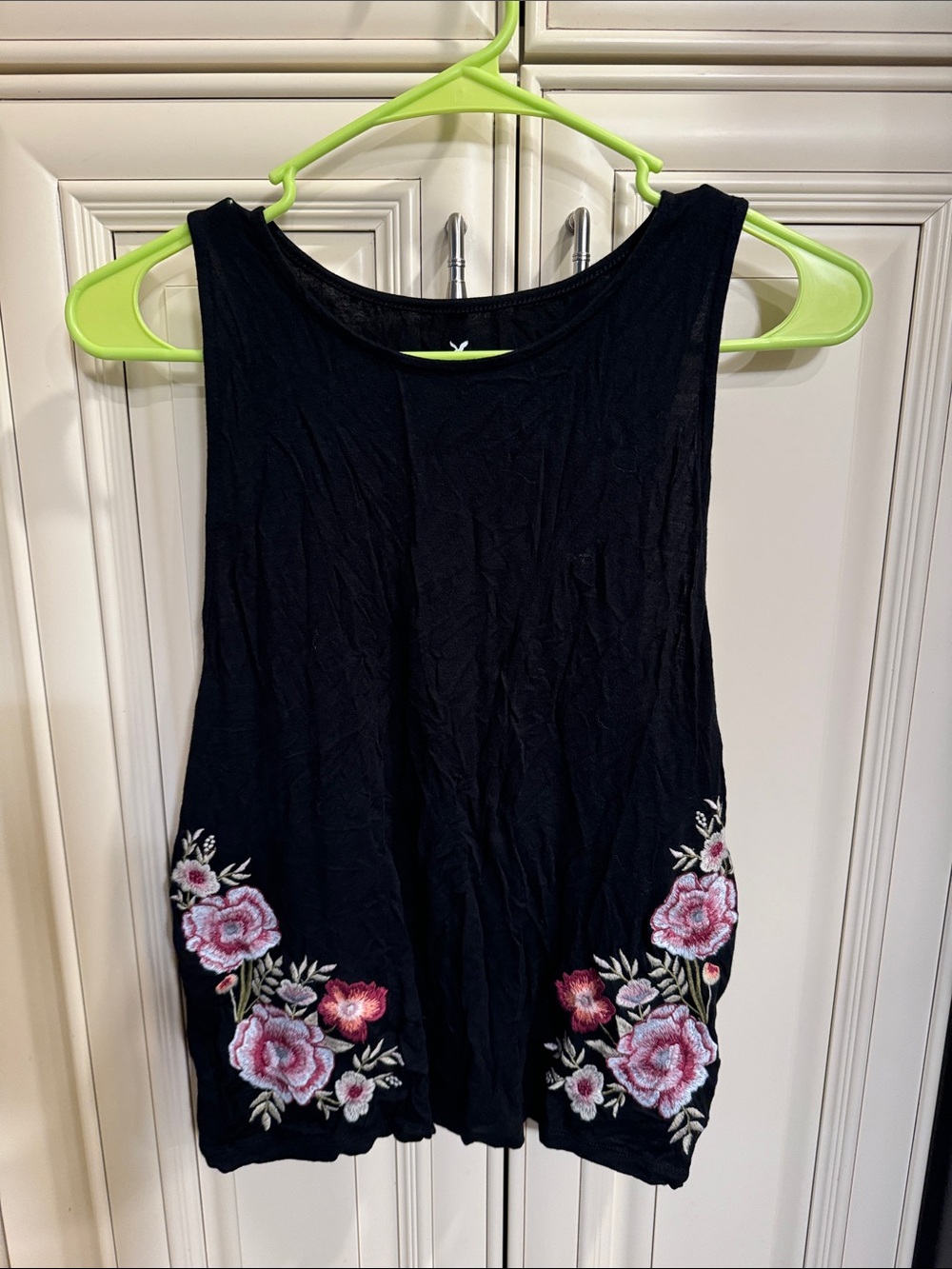American 🇺🇸 Eagle 🦅 Soft & Sexy Tank with Floral Embroidery
